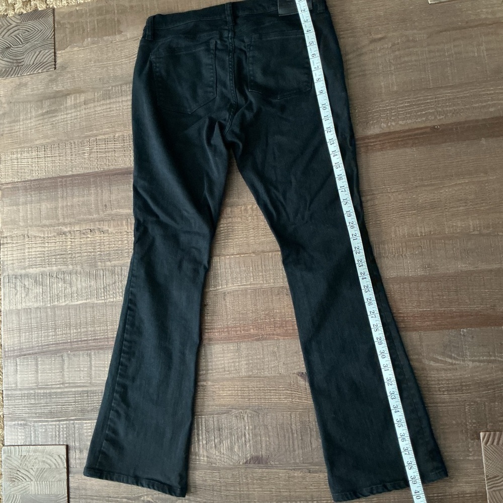 Lauren Ralph Lauren Black Flare Women's Jeans - Picture 5 of 8